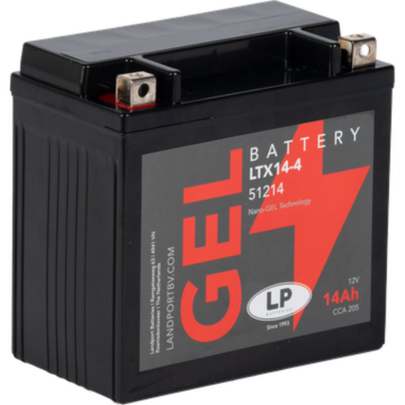 Batterie 12V 14Ah für Motorrad Startbatterie MG LTX14-4 Batterie 12V 14Ah für Motorrad Startbatterie MG LTX14-4 von Landport