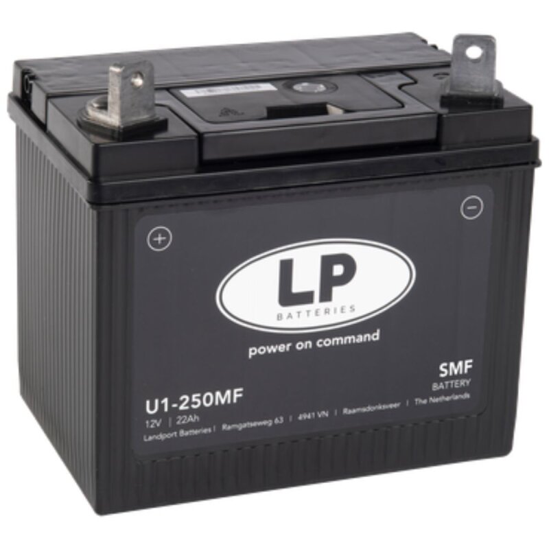 Batterie 12V 21Ah für Rasenmäher Rasentraktor LB U1-250MF von Landport