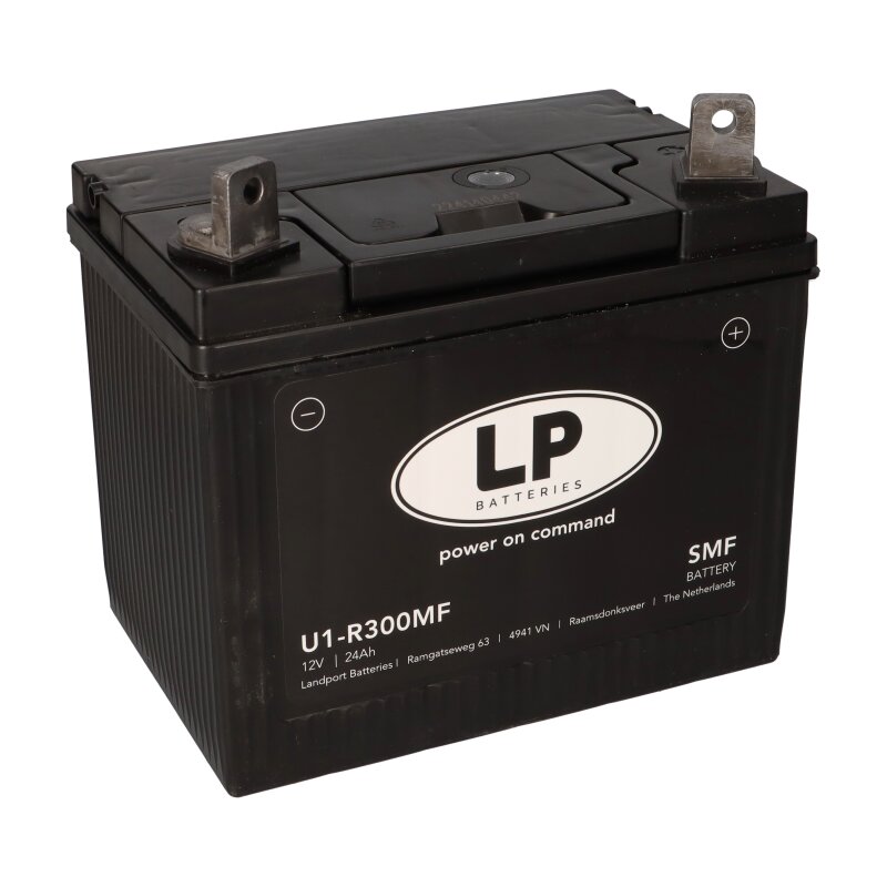 Batterie 12V 24Ah für Rasenmäher Rasentraktor LB U1-R300MF von Landport