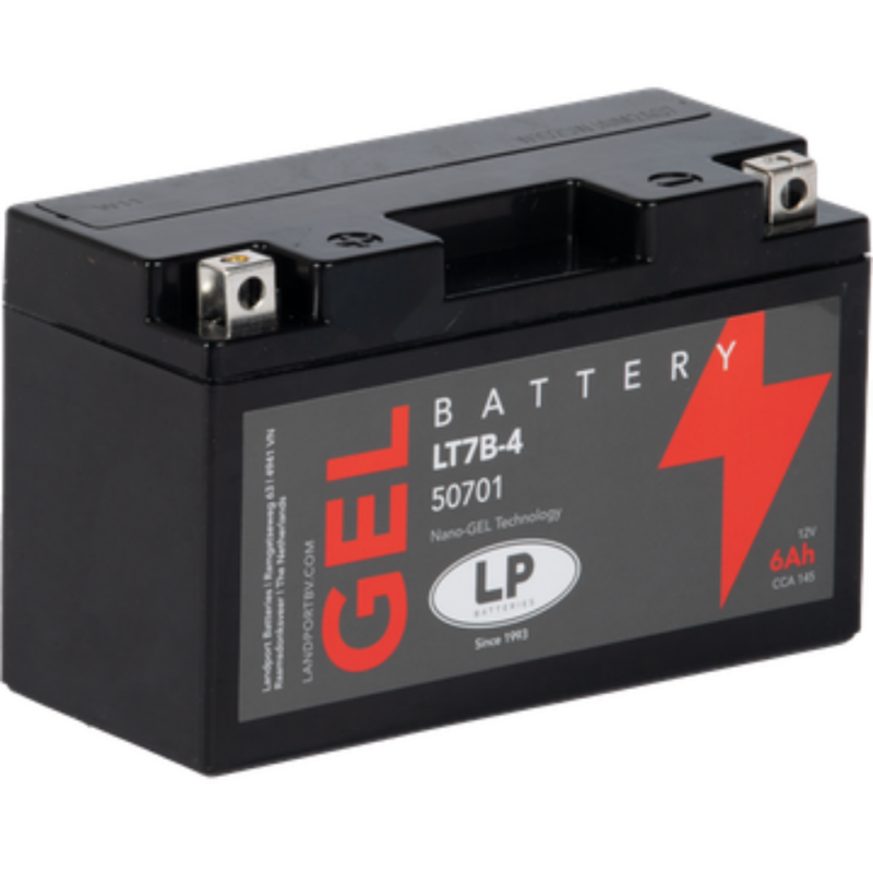 Batterie 12V 6Ah für Motorrad Startbatterie MG LT7B-4 Batterie 12V 6Ah für Motorrad Startbatterie MG LT7B-4 von Landport