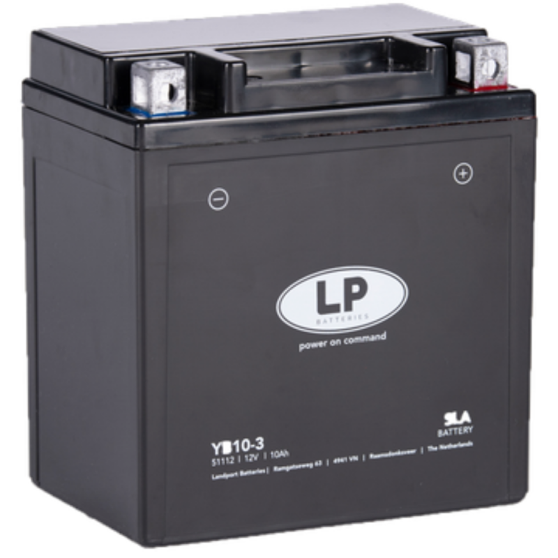 Batterie AGM SLA 12V 10Ah für Motorrad Startbatterie MS LB10-3 Batterie AGM SLA 12V 10Ah für Motorrad Startbatterie MS LB10-3 von Landport