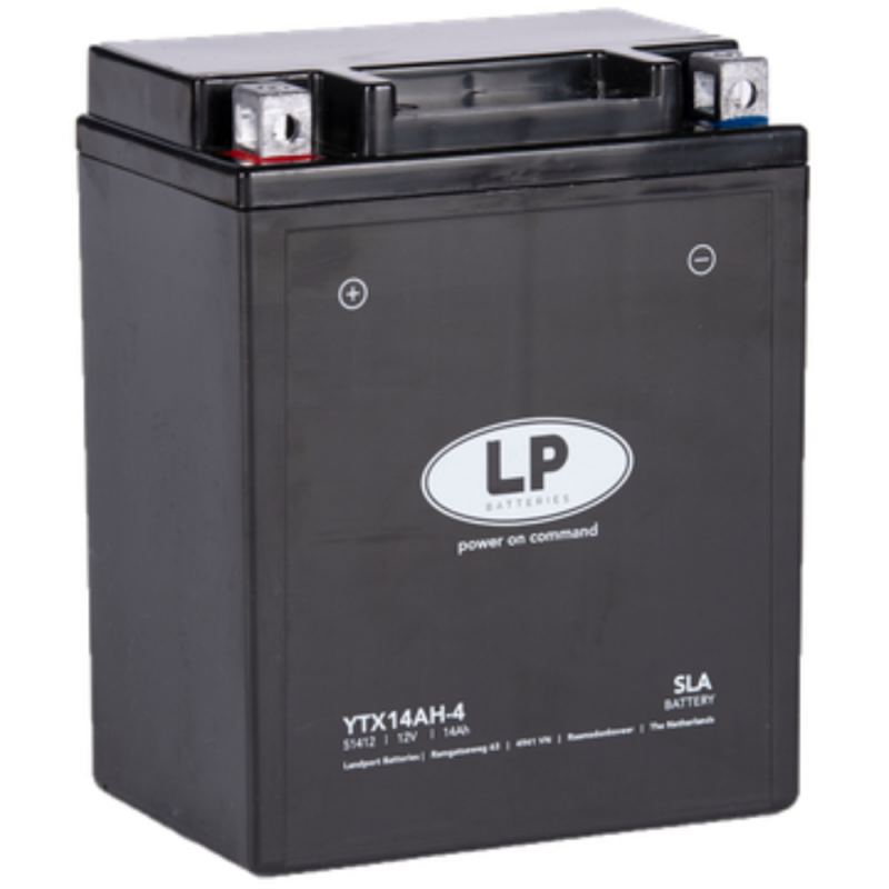 Batterie AGM SLA 12V 14Ah für Motorrad Startbatterie MS LTX14AH-4 von Landport