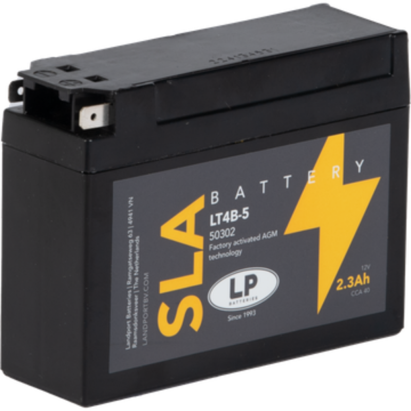 Batterie AGM SLA 12V 2,3Ah für Motorrad Startbatterie MS LT4B-5 Batterie AGM SLA 12V 2,3Ah für Motorrad Startbatterie MS LT4B-5 von Landport