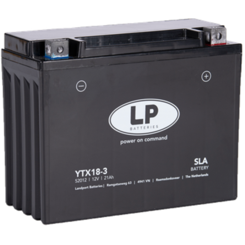 Batterie AGM SLA 12V 21Ah für Motorrad Startbatterie MS LTX18-3 Batterie AGM SLA 12V 21Ah für Motorrad Startbatterie MS LTX18-3 von Landport