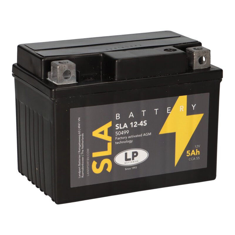 Batterie AGM SLA 12V 5Ah für Motorrad Startbatterie MS SLA 12-4S Batterie AGM SLA 12V 5Ah für Motorrad Startbatterie MS SLA 12-4S von Landport