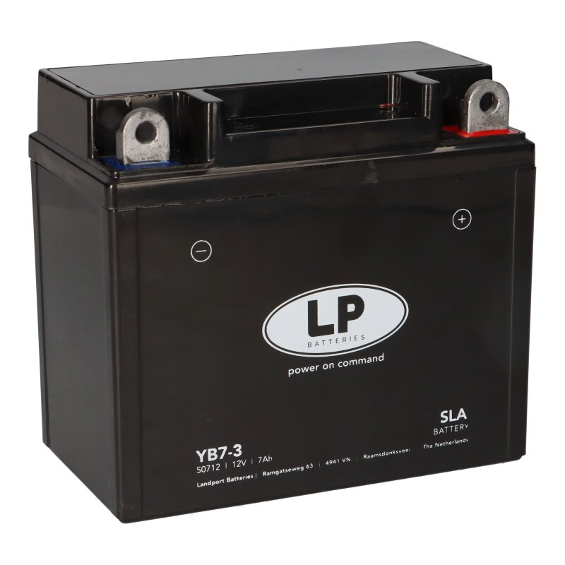 Batterie AGM SLA 12V 7Ah für Motorrad Startbatterie MS YB7-3 Batterie AGM SLA 12V 7Ah für Motorrad Startbatterie MS YB7-3 von Landport