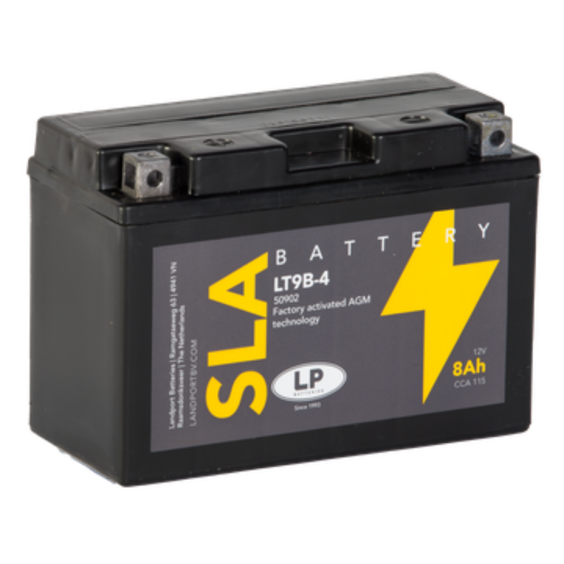 Batterie AGM SLA 12V 8Ah für Motorrad Startbatterie MS LT9B-4 Batterie AGM SLA 12V 8Ah für Motorrad Startbatterie MS LT9B-4 von Landport