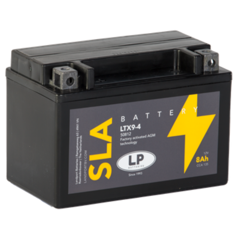 Batterie AGM SLA 12V 8Ah für Motorrad Startbatterie MS LTX9-4 von Landport