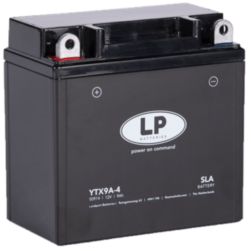 Batterie AGM SLA 12V 9Ah für Motorrad Startbatterie MS LTX9A-4 Batterie AGM SLA 12V 9Ah für Motorrad Startbatterie MS LTX9A-4 von Landport