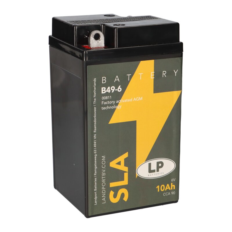 Batterie AGM SLA 6V 10Ah für Motorrad Startbatterie MS B49-6 Batterie AGM SLA 6V 10Ah für Motorrad Startbatterie MS B49-6 von Landport