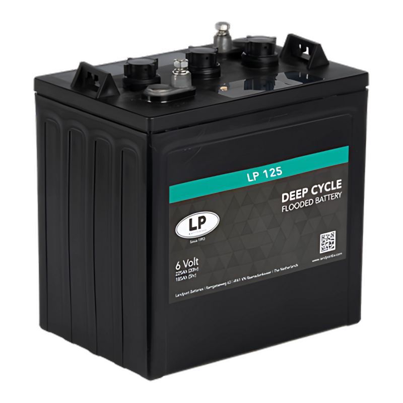 Batterie Landport LP 125 6V 240Ah kompatibel Trojan T-125 T-125 Plus Crown CR-235 CR 240 HD US125 US125DT Batterie Landport LP 125 6V 240Ah kompatibel Trojan T-125 T-125 Plus Crown CR-235 CR 240 HD US125 US125DT von Landport