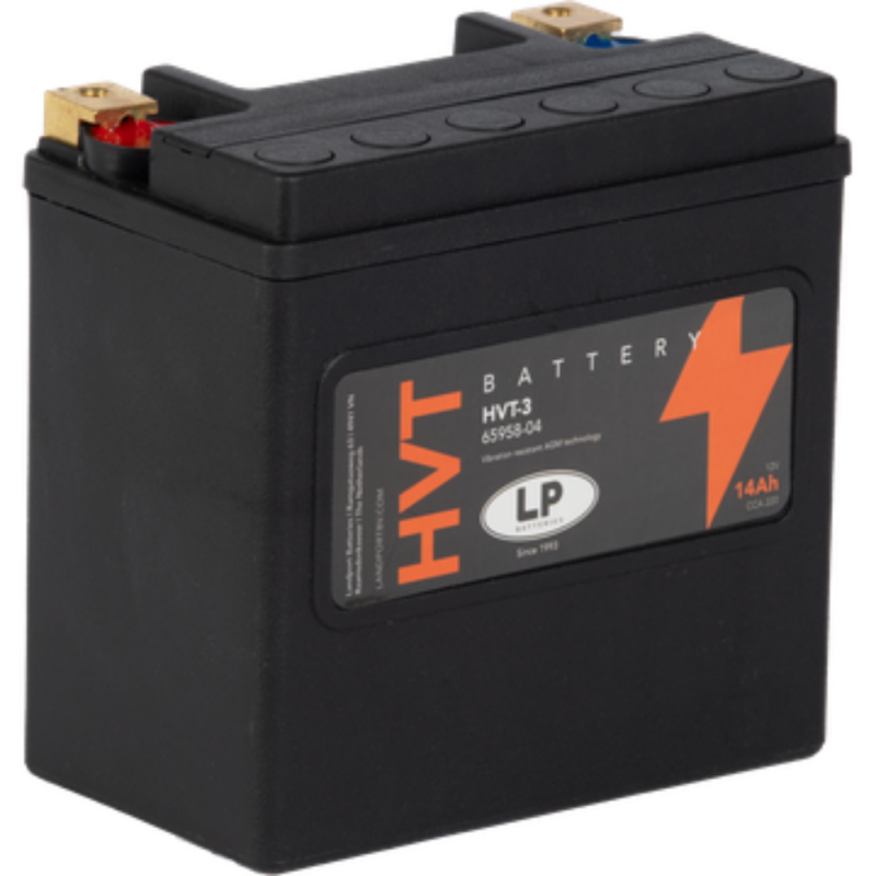 Batterie Nano-Gel 12V 14Ah für Motorrad Startbatterie MH HVT-3 von Landport