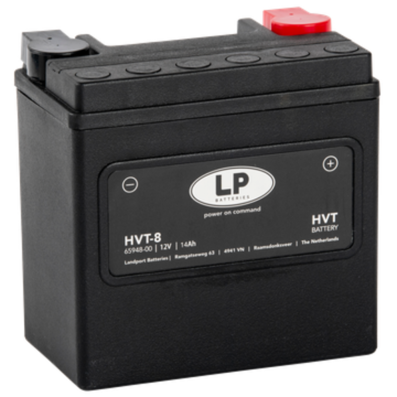 Batterie Nano-Gel 12V 14Ah für Motorrad Startbatterie MH HVT-8 von Landport