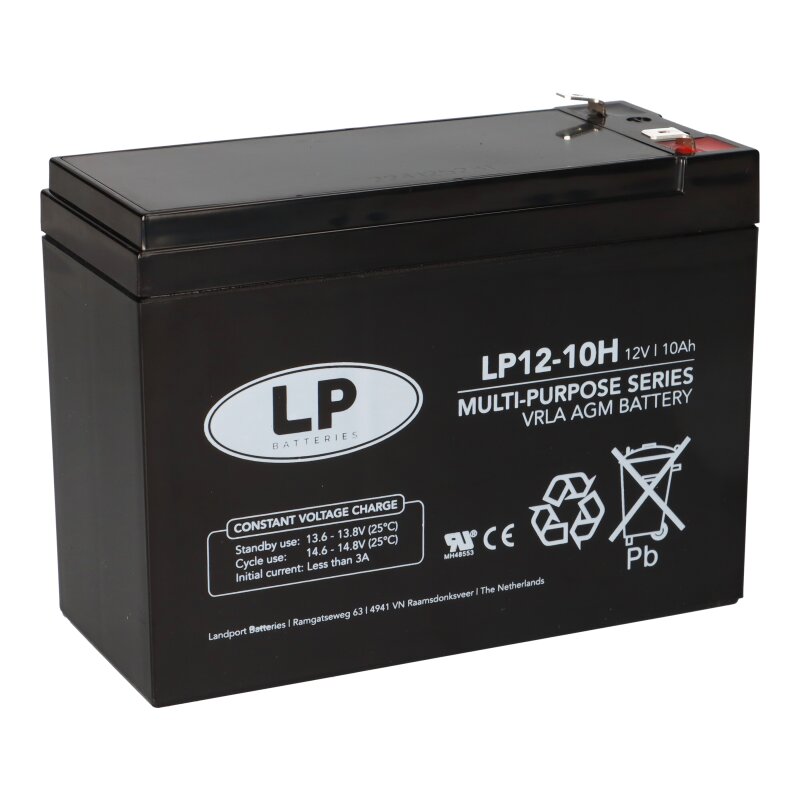 Landport Bleiakku 12V 10Ah AGM Batterie NSA LP12-10H T2 Landport Bleiakku 12V 10Ah AGM Batterie NSA LP12-10H T2 von Landport