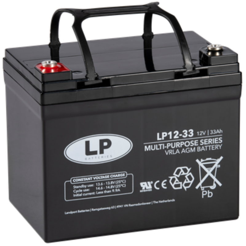 Landport Bleiakku 12V 33Ah AGM Batterie NSA LP12-33 T6 Landport Bleiakku 12V 33Ah AGM Batterie NSA LP12-33 T6 von Landport
