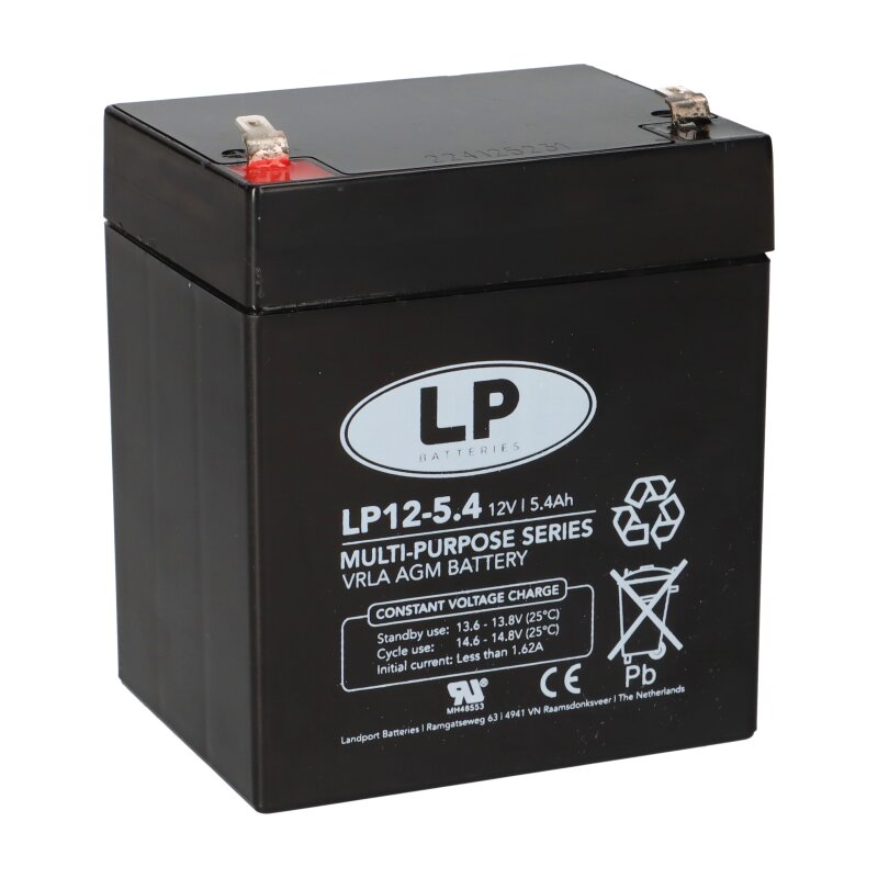 Landport Bleiakku 12V 5,4Ah AGM Batterie NSA LP12-5,4 T1 Landport Bleiakku 12V 5,4Ah AGM Batterie NSA LP12-5,4 T1 von Landport