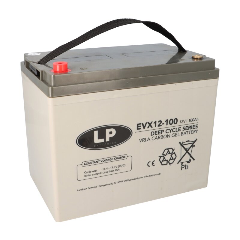 Landport LP EVX12100 12V 100Ah Deep-Cycle AGM-GEL Batterie Landport LP EVX12100 12V 100Ah Deep-Cycle AGM-GEL Batterie von Landport