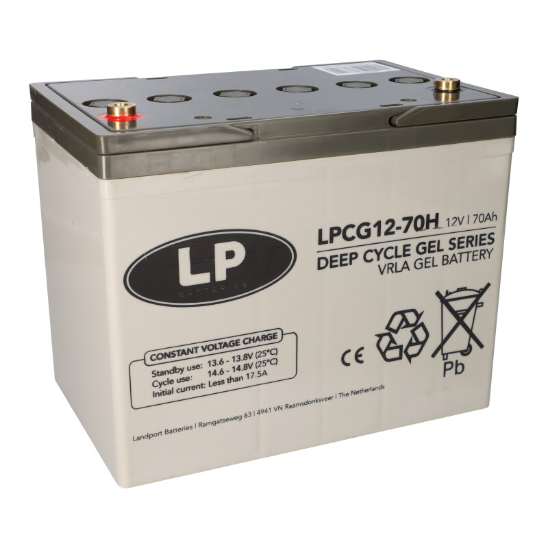Landport LPCG12-70H VRLA GEL Akku 12V 70Ah wartungsfrei Landport LPCG12-70H VRLA GEL Akku 12V 70Ah wartungsfrei von Landport
