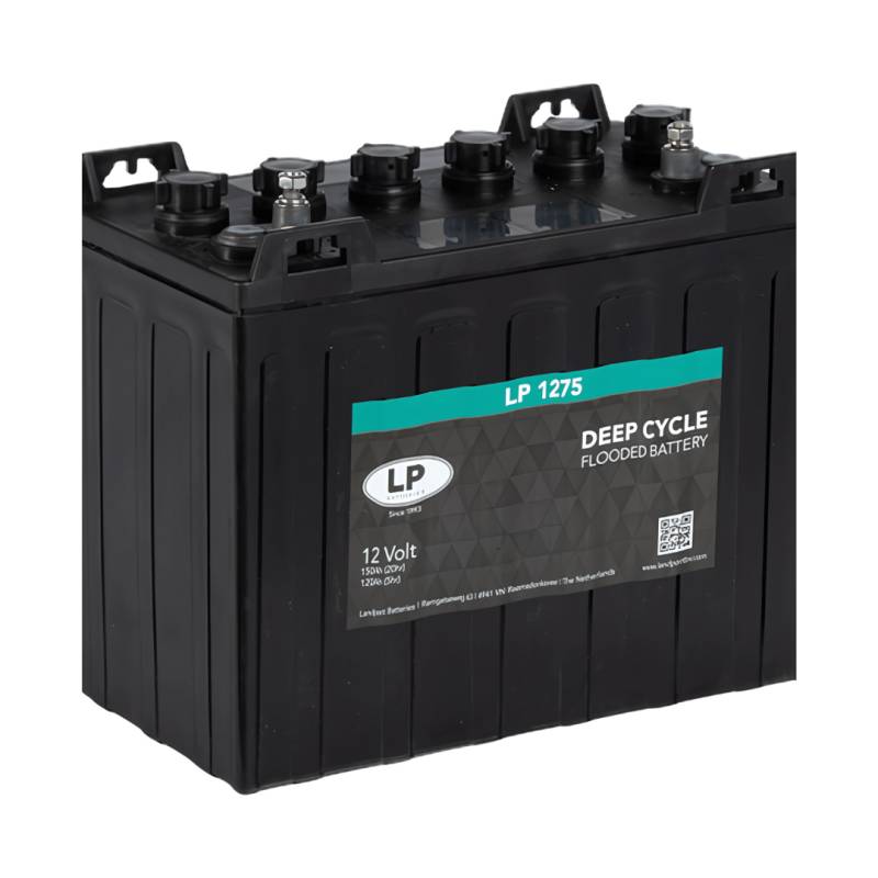 Traktionsbatterie Landport LP 1275 12V 150Ah Deep Cycle von Landport