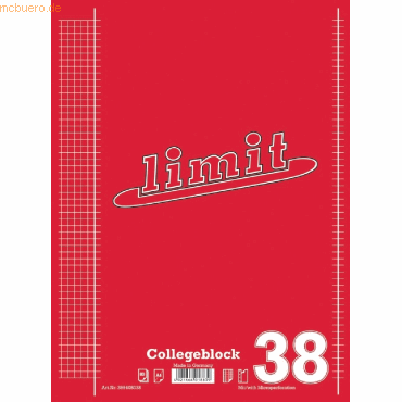 10 x Landre Collegeblock A4+ 60g/qm kariert beidseitig Rand 80 Blatt r 10 x Landre Collegeblock A4+ 60g/qm kariert beidseitig Rand 80 Blatt r von Landre