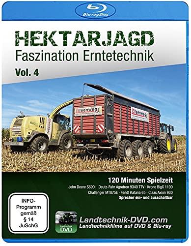 Hektarjagd Vol.4 – Faszination Erntetechnik [Blu-ray] von Landtechnik Media