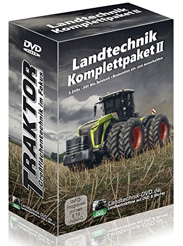 Landtechnik Komplettpaket 2 - Großflächentechnik im Fokus Vol. 1-5 [5 DVDs] von Landtechnik Media