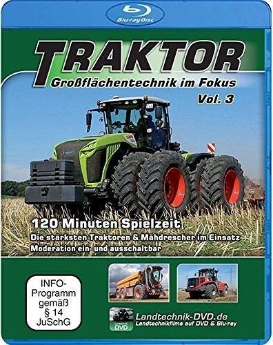 Traktor-Großflächentechnik im Fokus Vol. 3 [Blu-ray] von Landtechnik Media