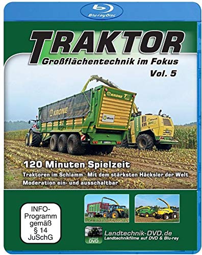 Traktor-Großflächentechnik im Fokus Vol. 5 [Blu-ray] von Landtechnik Media