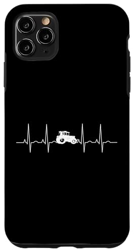 Hülle für iPhone 11 Pro Max Trecker Landwirt Bauer Landwirtschaft Herzschlag Traktor von Landwirt T-Shirts und Bekleidung Bauer nordishland
