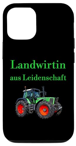 Hülle für iPhone 12/12 Pro Landwirtin Trecker Traktor Landwirtschaft Bäuerin Geschenk von Landwirt T-Shirts und Bekleidung Bauer nordishland