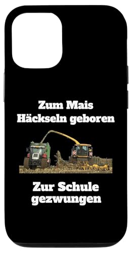 Hülle für iPhone 12/12 Pro Mais häckseln Landwirt Ernte Landwirtschaft Schule Kinder von Landwirt T-Shirts und Bekleidung Bauer nordishland