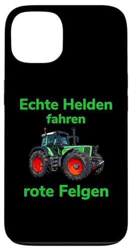 Hülle für iPhone 13 Traktor Landwirt Trecker Echte Helden fahren rote Felgen von Landwirt T-Shirts und Bekleidung Bauer nordishland
