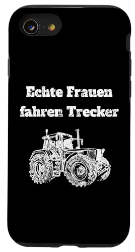 Hülle für iPhone SE (2020) / 7 / 8 Landwirtin Trecker Traktor Landwirtschaft Frauen Geschenk von Landwirt T-Shirts und Bekleidung Bauer nordishland