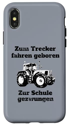 Hülle für iPhone X/XS Landwirt Trecker Traktor Schule Sohn Kind Landwirtschaft Hülle für iPhone X/XS Landwirt Trecker Traktor Schule Sohn Kind Landwirtschaft von Landwirt T-Shirts und Bekleidung Bauer nordishland