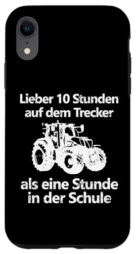 Hülle für iPhone XR Landwirtschaft Landwirt Bauer Trecker Traktor Schule Kinder von Landwirt T-Shirts und Bekleidung Bauer nordishland