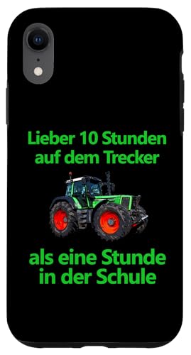 Hülle für iPhone XR Traktor Trecker Kind Landwirt Bauer Schule Landwirtschaft von Landwirt T-Shirts und Bekleidung Bauer nordishland