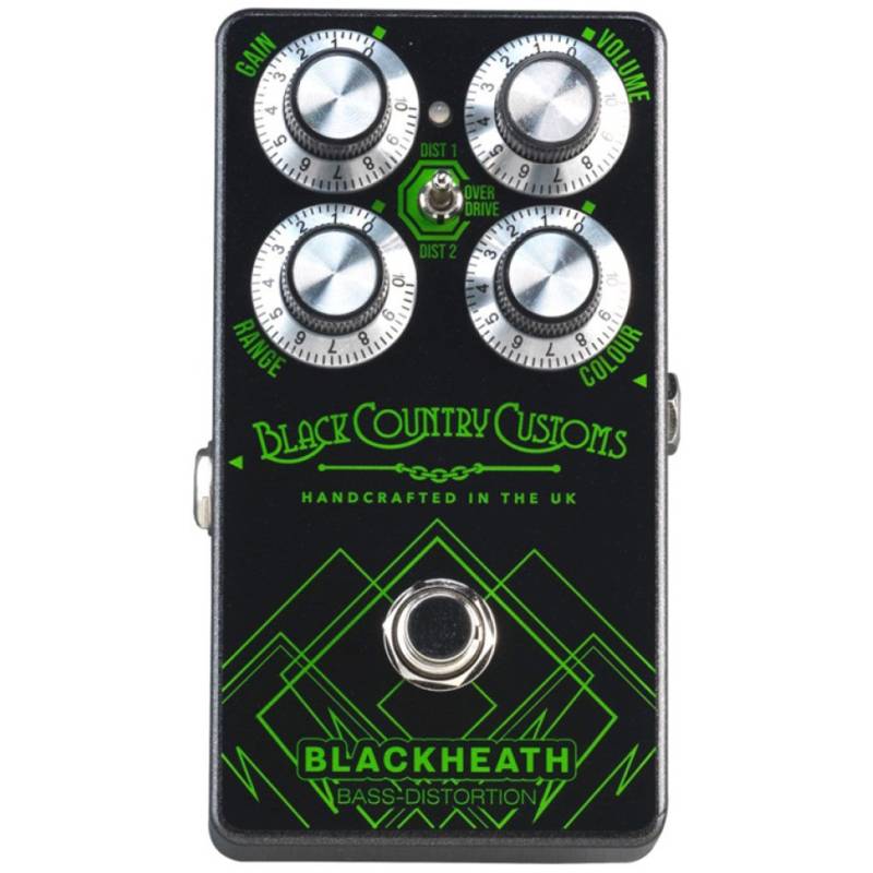 Laney Black Country Customs Blackheath Tri-Mode Bass Distortion Effects Pedal von Laney