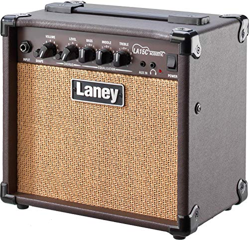 Laney LA Series LA15C - Acoustic Guitar Combo Amp - 15W - 2 x 5 inch Woofers - With Chorus von Laney