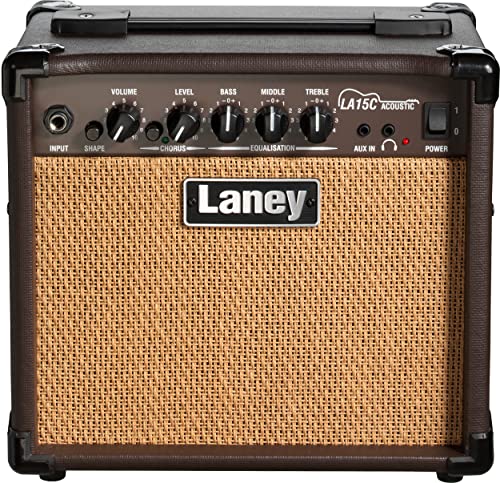 Laney LA15C LA Serie Compact Acoustic Guitar Practice Amplifier with Chorus Laney LA15C LA Serie Compact Acoustic Guitar Practice Amplifier with Chorus von Laney
