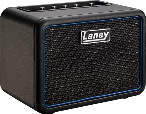 Laney MINI-BASS-NX - Battery Powered Bass Guitar Combo with Smartphone Interface - Nexus Edition, Schwarz, Small Laney MINI-BASS-NX - Battery Powered Bass Guitar Combo with Smartphone Interface - Nexus Edition, Schwarz, Small von Laney