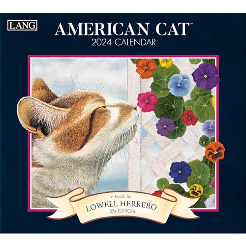 American Cat Wandkalender 2024 von Lang
