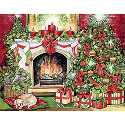 LANG 1004864 Weihnachtskarten, warm, in Box von Lang