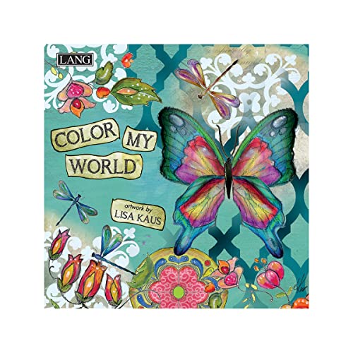 LANG Color My World 2023 Mini-Wandkalender (23991079239) von Lang