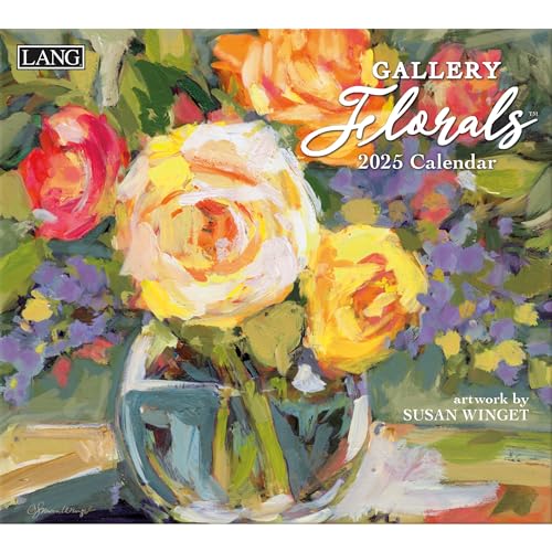 LANG Gallery Florals 2025 Wandkalender (25991002020) von Lang