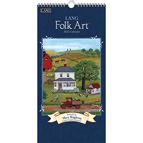 LANG LANG FOLK ART 2023 Vertikaler Wandkalender (23991079119) von Lang