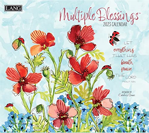 LANG Mehrere Blessings Wandkalender 2023 von Lang