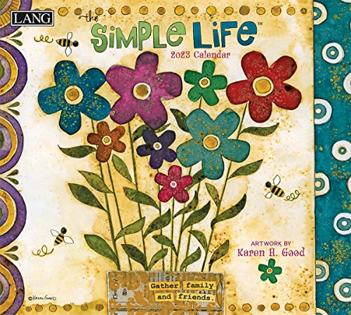 LANG Simple Life Wandkalender 2023 von Lang