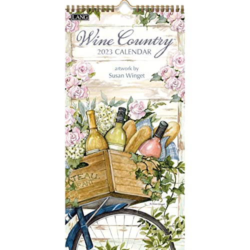 LANG Wine Country 2023 Vertikaler Wandkalender (23991079143) von Lang
