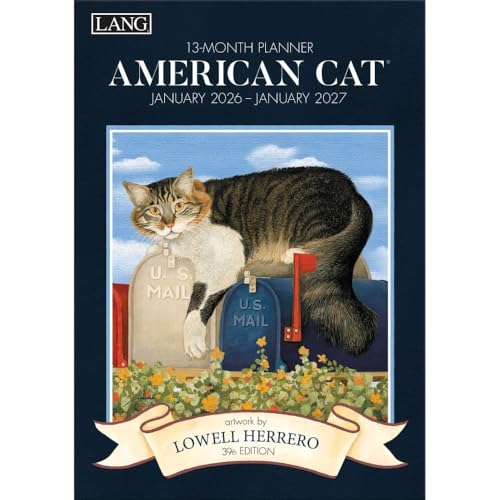 Lang, American Cat Planer 2026 von Lang