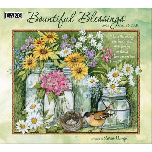 Lang, Bountiful Blessings Wandkalender 2026 von Susan Winget von Lang